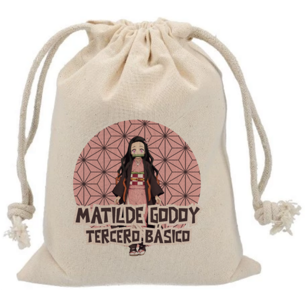 SAQUITO COLACIÓN PERSONALIZADO