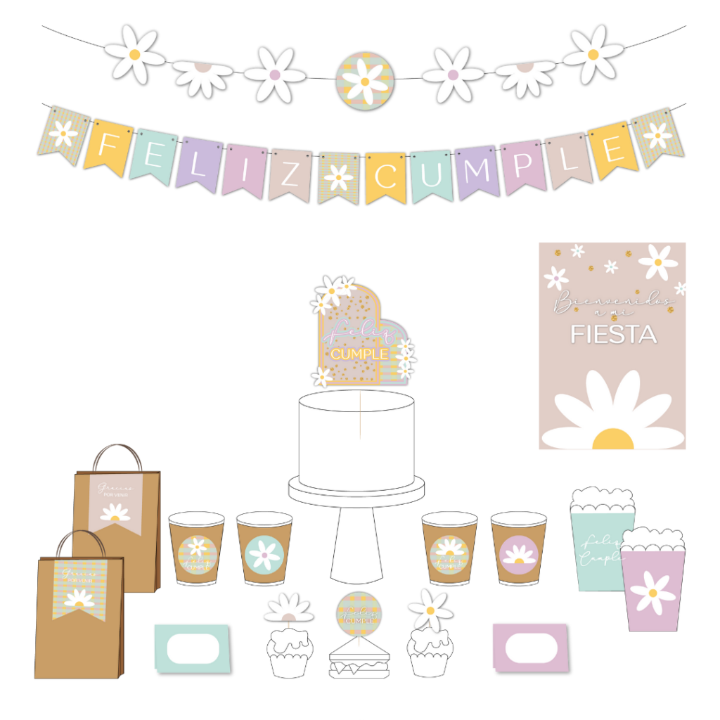 KIT IMPRIMIBLE MARGARITAS