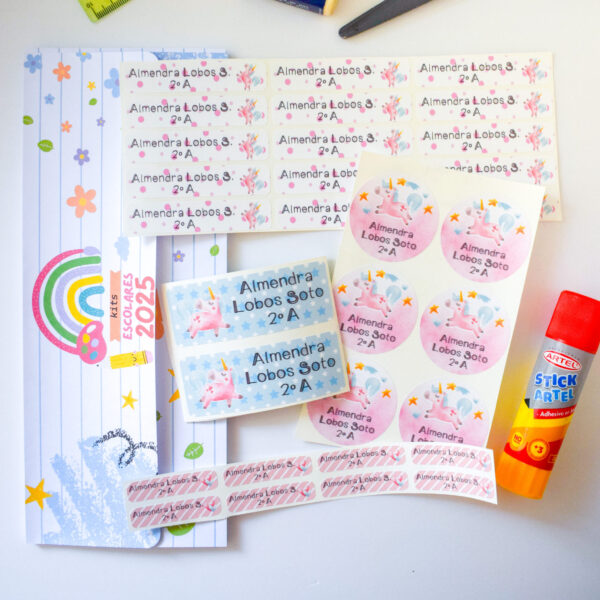 KIT ESCOLAR PERSONALIZADO 1