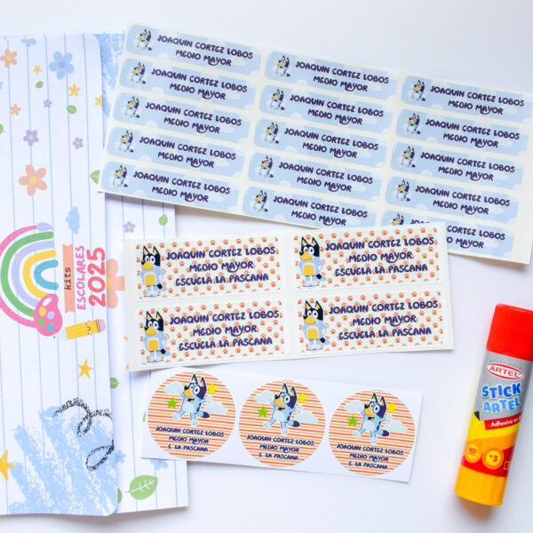 KIT ESCOLAR PERSONALIZADO 1