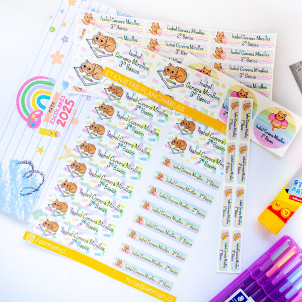 KIT ESCOLAR PERSONALIZADO 2