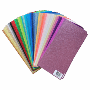 CARTULINA GLITTER 30,5x30,5 cm