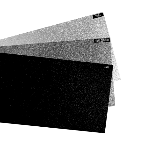 By Ainara_Glitter Cardstock_300grs_Blacks CARTULINA GLITTER 30,5x30,5 cm