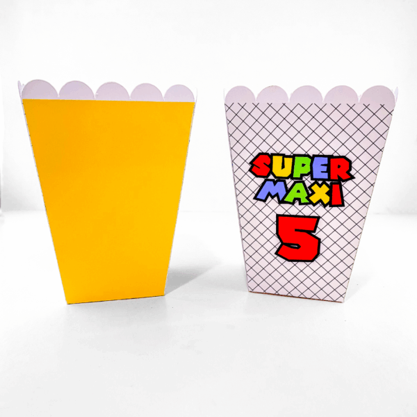CAJITA POP CORN MINI PERSONALIZADA