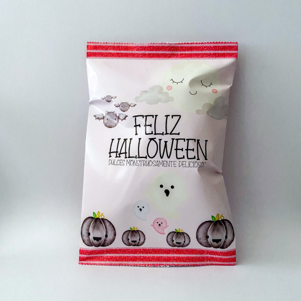 Chip Bag Halloween 01 BOLSITAS IMPRIMIBLES PARA DULCES HALLOWEEN