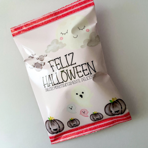 BOLSITAS IMPRIMIBLES PARA DULCES HALLOWEEN