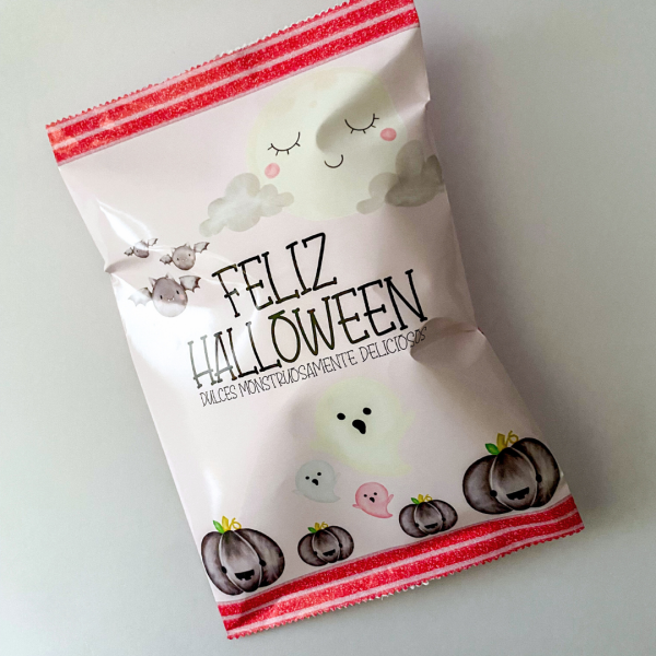 Chip Bag Halloween 02 BOLSITAS IMPRIMIBLES PARA DULCES HALLOWEEN