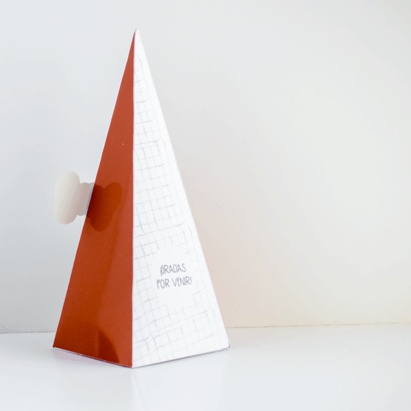 Papelería Creativa_Cajita Piramide Shaker 03 CAJITA PIRÁMIDE GRANDE SHAKER PERSONALIZADA